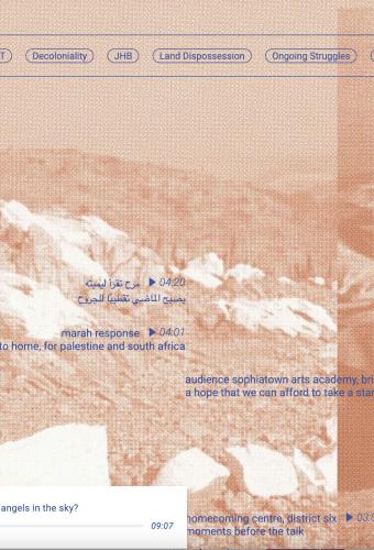 Landwalks Sound Archive | الحقّ في الأرض: مسارات عبر فلسطين وجنوب إفريقيا