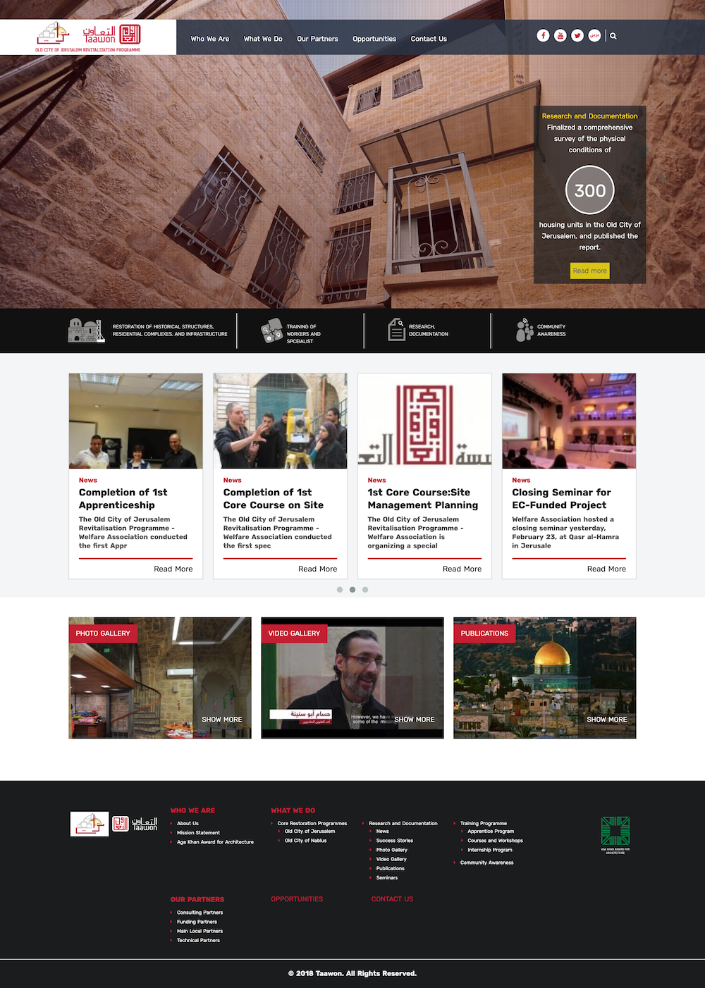 OCJRP - The Old City of Jerusalem Revitalization Programme