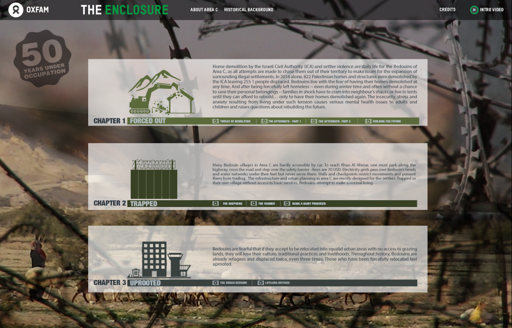 The Enclosure -Web documentary